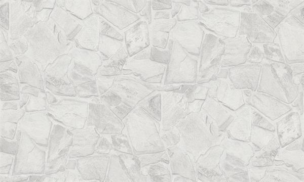 PARATO TERRA DI CASA    PVC/TNT STONES ICE GREY 0,53X10,05MT