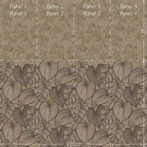 STAMPA DIG.CRAFTED      TNT FOLIAGE TAUPE MIS. Mt.2,8x3H