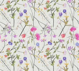PARATO COUNTRY CHARME   PVC/TNT FLOWERS MC 0,53X10,05MT