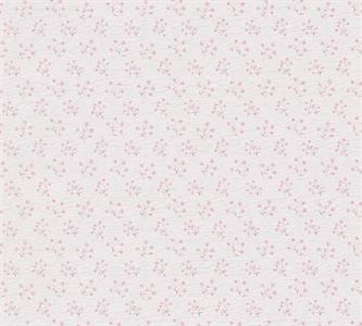 PARATO COUNTRY CHARME   PVC/TNT FLOWERS PINK 0,53X10,05MT