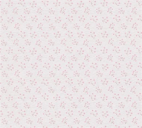 PARATO COUNTRY CHARME   PVC/TNT FLOWERS PINK 0,53X10,05MT