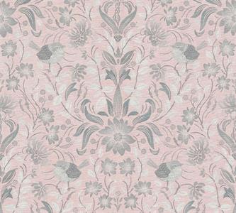 PARATO COUNTRY CHARME   PVC/TNT CLASSIC PINK 0,53X10,05MT