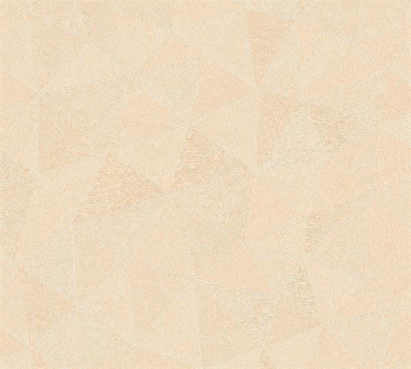 PARATO CITY SHAPES PVC/ TNT GEOM.BEIGE 0,53X10,05MT