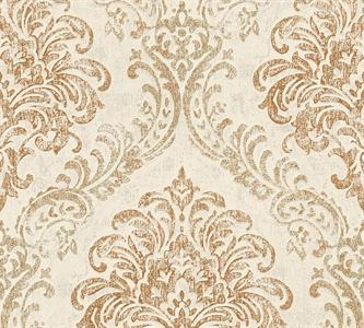 PARATO FUSION PVC/TNT   DAMASCO G.BEIGE 0,53X10,05MT