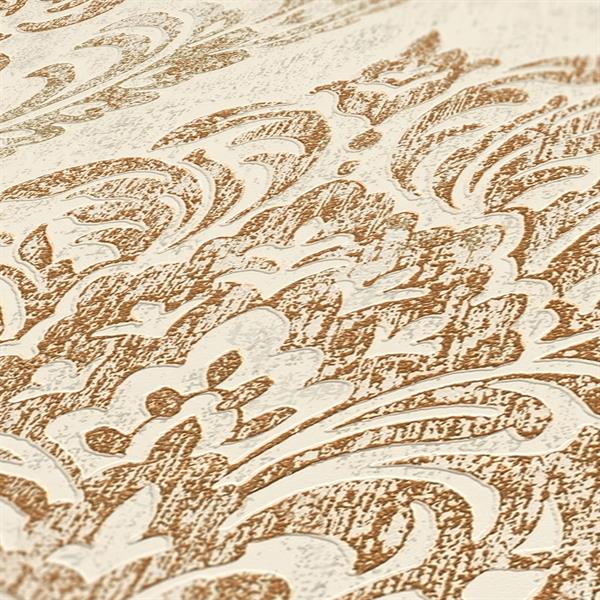 PARATO FUSION PVC/TNT   DAMASCO G.BEIGE 0,53X10,05MT