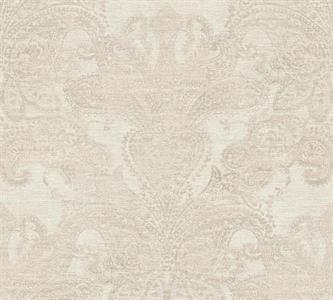 PARATO FUSION PVC/TNT   DAMASCO BEIGE MIS.0,53X10,05MT