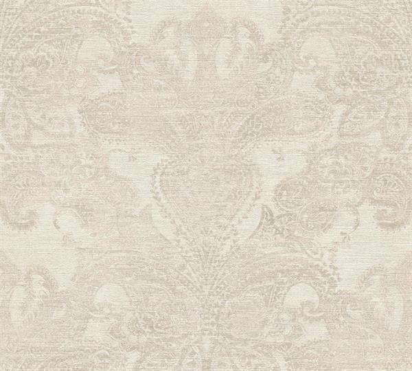 PARATO FUSION PVC/TNT   DAMASCO BEIGE MIS.0,53X10,05MT