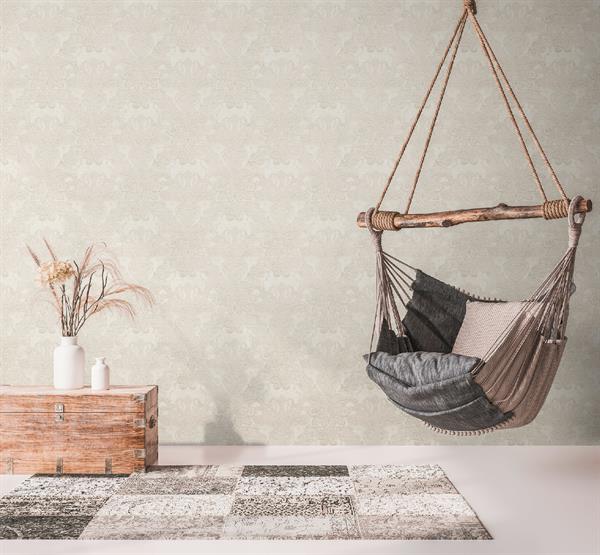 PARATO FUSION PVC/TNT   DAMASCO BEIGE MIS.0,53X10,05MT
