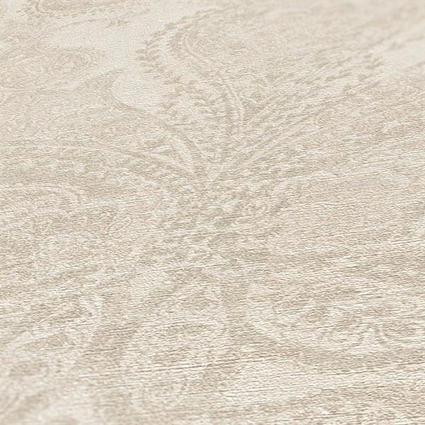 PARATO FUSION PVC/TNT   DAMASCO BEIGE MIS.0,53X10,05MT