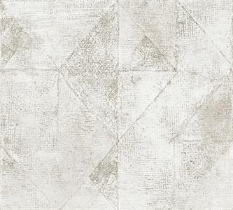 PARATO TERRA PVC/TNT    GEOM.GREY-TAUPE MIS.0,53X10,05MT