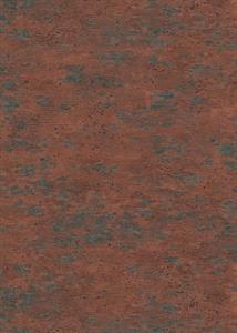 PARATO TERRA PVC/TNT    MATERICO RED MIS.0,53X10,05MT