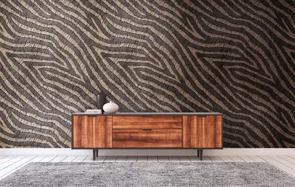 PARATO CITY SH. VINILICOTNT DESIGN BROWN 1,59XH.2,80MT(3 TELI)
