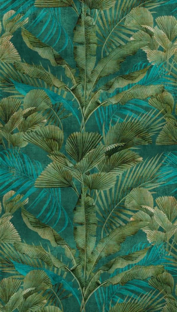 PARATO THEWALL2 VINILICO/ TNT JUNGLE GREEN 159XH.280CM(3 TELI)