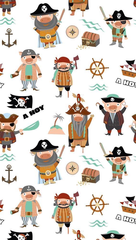 PARATO THEWALL2 VINILICO/TNT PIRATES KIDS.159XH.280(3TELI)