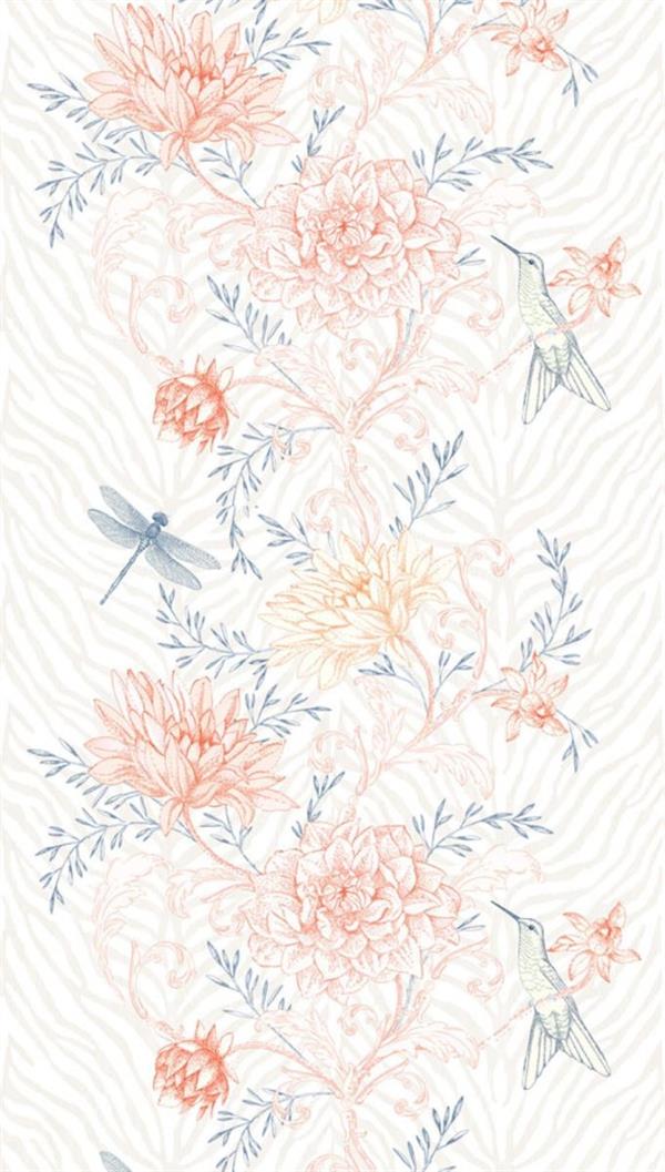 PARATO THEWALL2 VINILICO/TNT BIRDS WHITE 159XH.280(3 TELI)