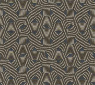 PARATO ARCADE IN TNT    DESIGN GOLD BR.0,53X10,05MT