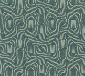 PARATO ARCADE IN TNT    DESIGN GREEN 0,53X10,05MT