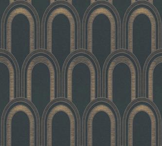 PARATO ARCADE IN TNT    DESIGN BLUE 0,53X10,05MT