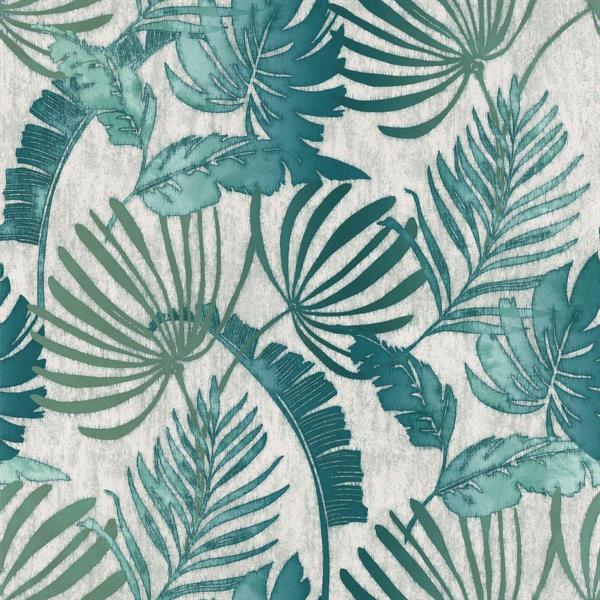 PARATO SEJOURS&C.PVC/   TNT FOLIAGE GREEN 0,53X10,05MT