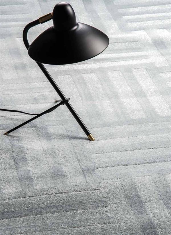 TAPPETO GEOMETRICO TROPICAL1 GRIGIO  120x170 cm