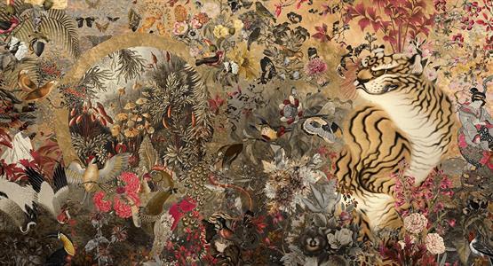 STAMPA DIGITALE MUANCE  ED.4 TNT MATT JUNGLE FOREST YW.MIS.AL MQ