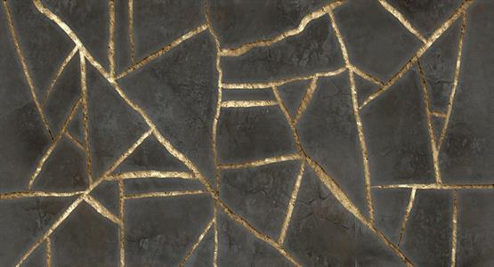 STAMPA DIGITALE MUANCE  ED.4 TNT MATT GEOM.BROWN/GOLD AAL MQ