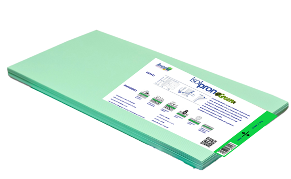 PANNELLI ISOLANTI POLISTIRENE GREEN 3mm-LASTRA 0.50X100CM CF.5MQ