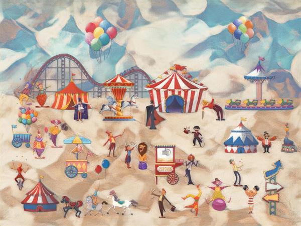 STAMPA DIG. MERAVIGLIA  MATT LUNA PARK MIS.AL MQ