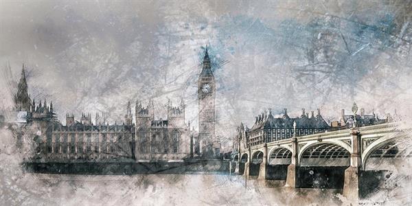 STAMPA DIG. MERAVIGLIA  MATT LONDON CITY MIS. AL MQ