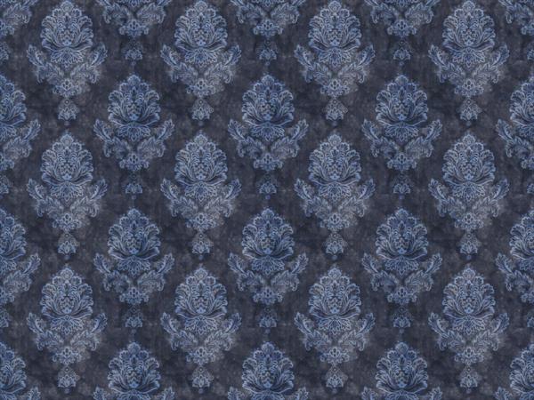 STAMPA DIG. MERAVIGLIA  MATT DAMASCO BLUE MIS. AL MQ