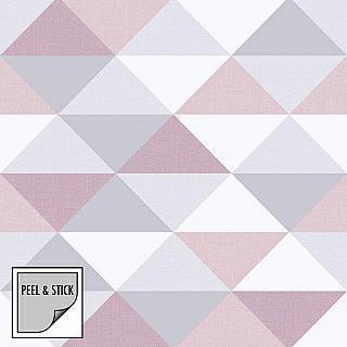 PEEL&STICK PARATO ADESIVO NW31100 GEOM. TRIANGLES  5,48X0,52 mt