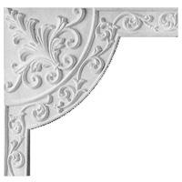 ANGOLO GRANDE GESSO BIANCO(CF.4PZ)  MIS.(b30cm)