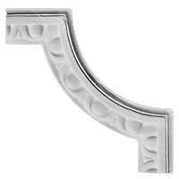 *ANGOLO PICCOLO GESSO BIANCO(CF.4PZ)MIS.(b14cm)