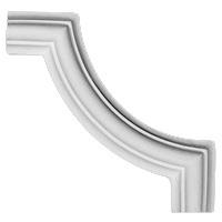 /ANGOLO PICCOLO GESSO BIANCO(CF.4PZ)MIS.(b17cm)
