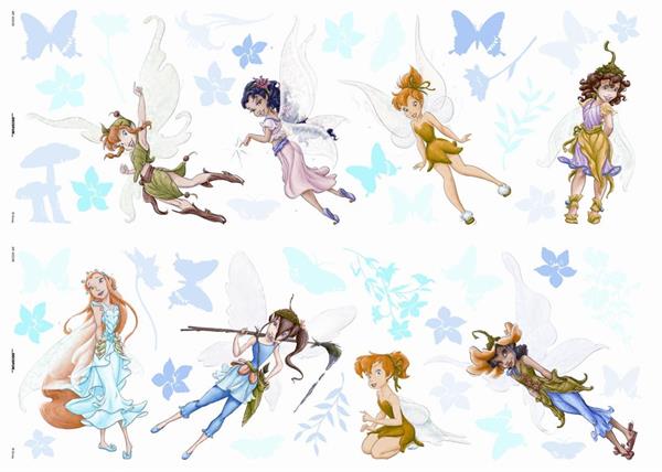 WALL STICKER FAIRIES (CF.3 PZ)