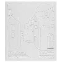 *PANNELLO GESSO BIAN.-MIS.(32X40cm)