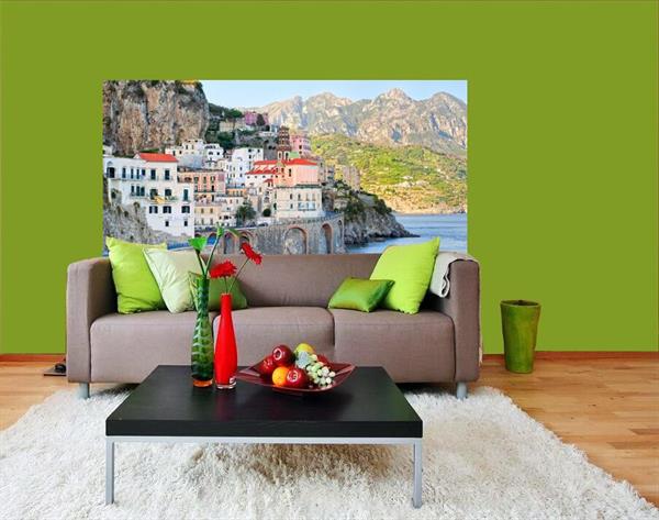 FOTOMURALE ADESIVO IN PVC MIS.2,01x0,97 mt AMALFI