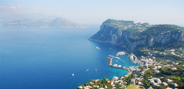 FOTOMURALE ADESIVO IN PVC MIS.2,01x0,97mtVEDUTA CAPRI DA SORRENT