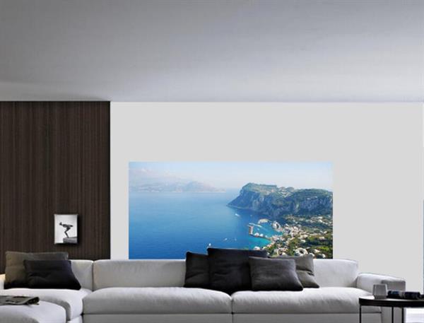 FOTOMURALE ADESIVO IN PVC MIS.2,01x0,97mtVEDUTA CAPRI DA SORRENT