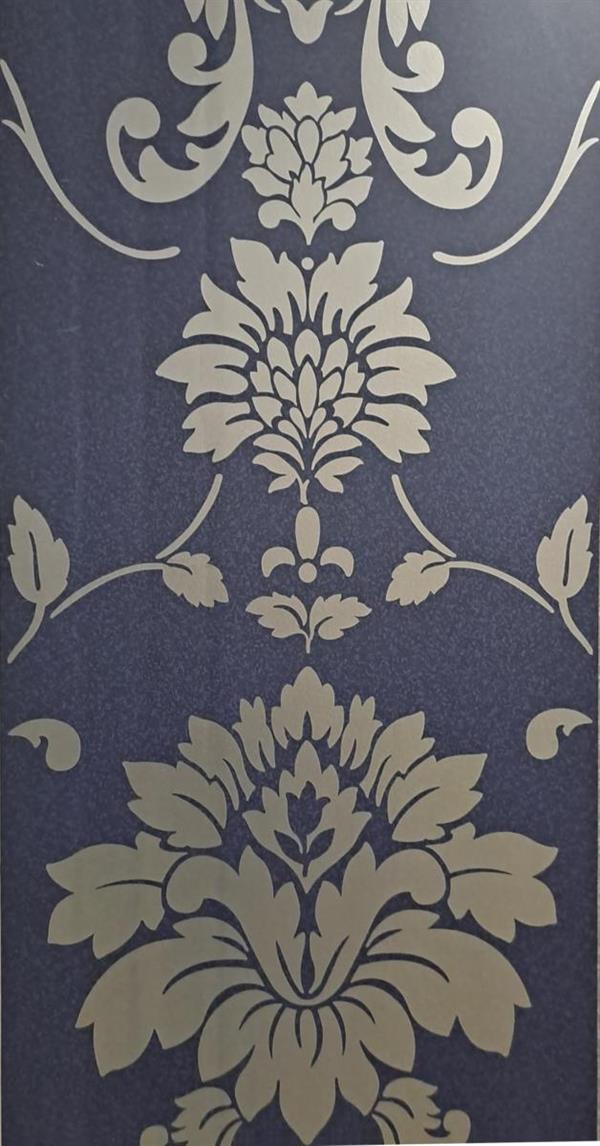 PARATO IN CARTA DAMASCO BLUE-GREY MIS.0,53X10MT