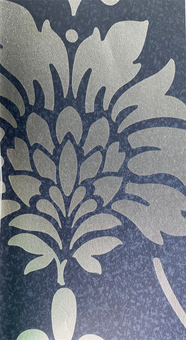 PARATO IN CARTA DAMASCO BLUE-GREY MIS.0,53X10MT