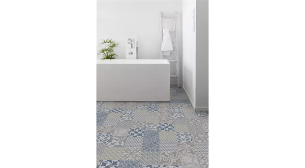 PIASTRA RETTANGOLARE ADESIVA SENSO URBAN PROVENCE BLU 30,5X60CM