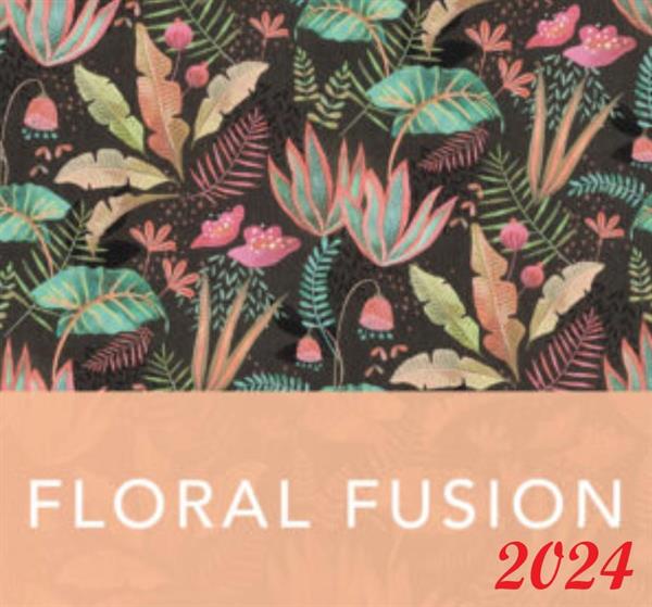CAMPIONARIO FLORAL FUSION NUOVA COLLEZIONE PARATI 2024