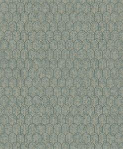 PARATO LUSTRE TNT METAL /DESIGN GREEN/GOLD 0,53X10,05MT