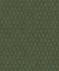 PARATO LUSTRE TNT METAL /DESIGN GREEN/GOLD 0,53X10,05MT