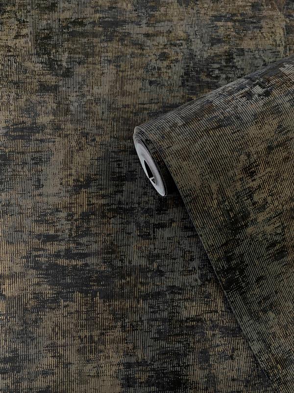 PARATO LUSTRE TNT METAL / MATERICO BLACK/GOLD 0,53X10,05MT