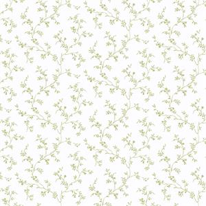 PARATO PRETTY PRINTS 24 /VINILE SU TNT FLOWERS GREEN 0,53X10,05M