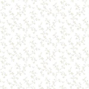 PARATO PRETTY PRINTS 24 /VINILE SU TNT FLOWERS TAUPE 0,53X10,05
