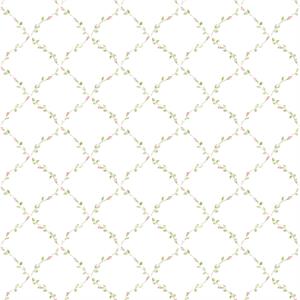 PARATO PRETTY PRINTS 24 /VINILE SU TNT FLOWERS PINK 0,53X10,05 M