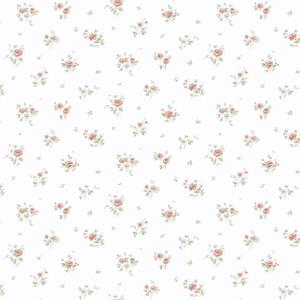 PARATO PRETTY PRINTS 24 /VINILE SU TNT FLOWERS RED 0,53X10,05 MT